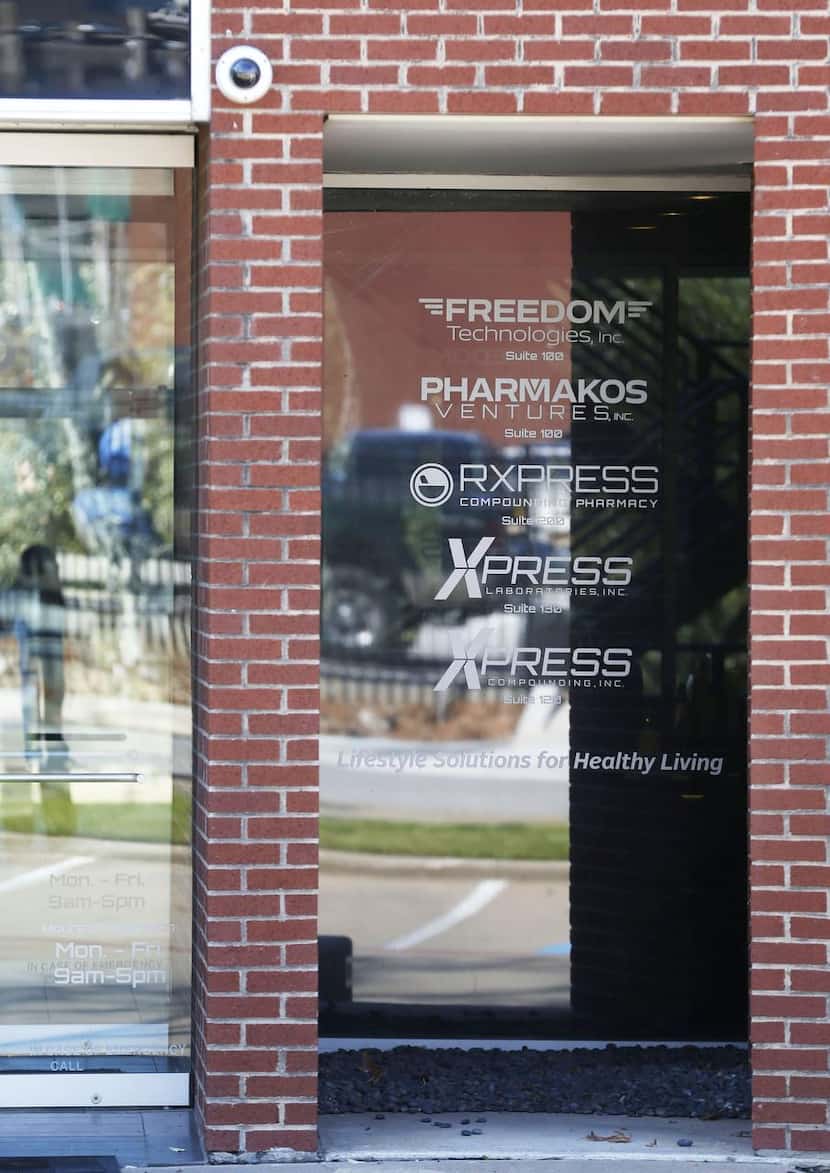 RXpress Pharmacy’s offices in Fort Worth. 