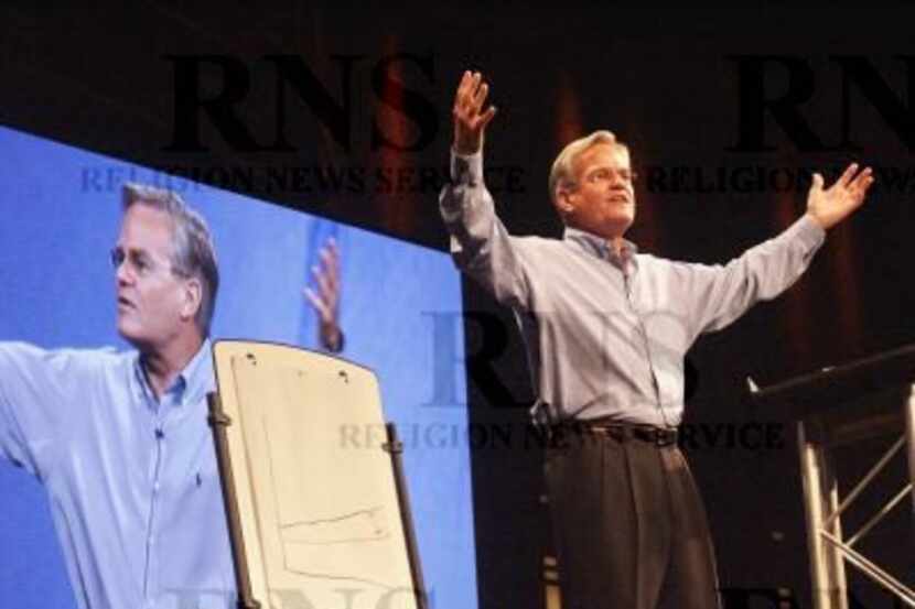 The Rev. Bill Hybels, senior pastor of Willow Creek Community Church in South Barrington,...