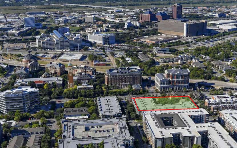 The Old Parkland expansion is proposed at Maple Avenue and Reagan Street.