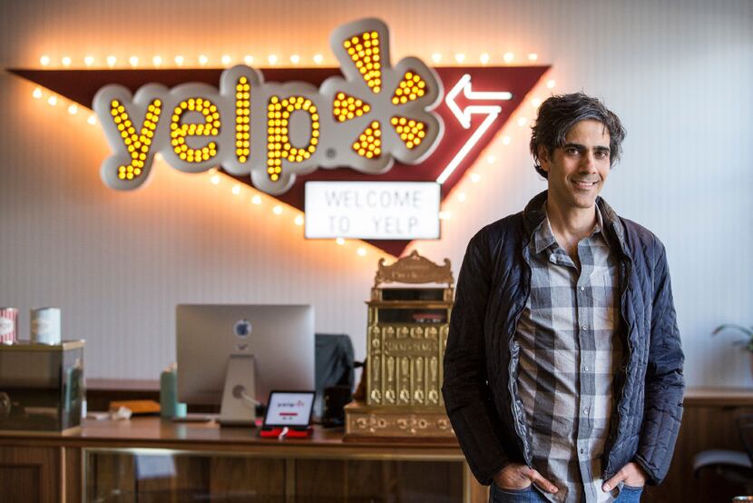 Jeremy Stoppelman, chief executive of Yelp, in its office in San Francisco on March 28, 2016.