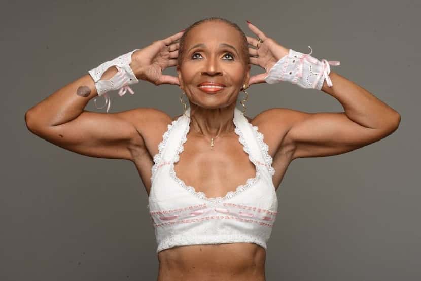 When 80-year-old Ernestine Shepherd isn't training others or herself, she's training with a...