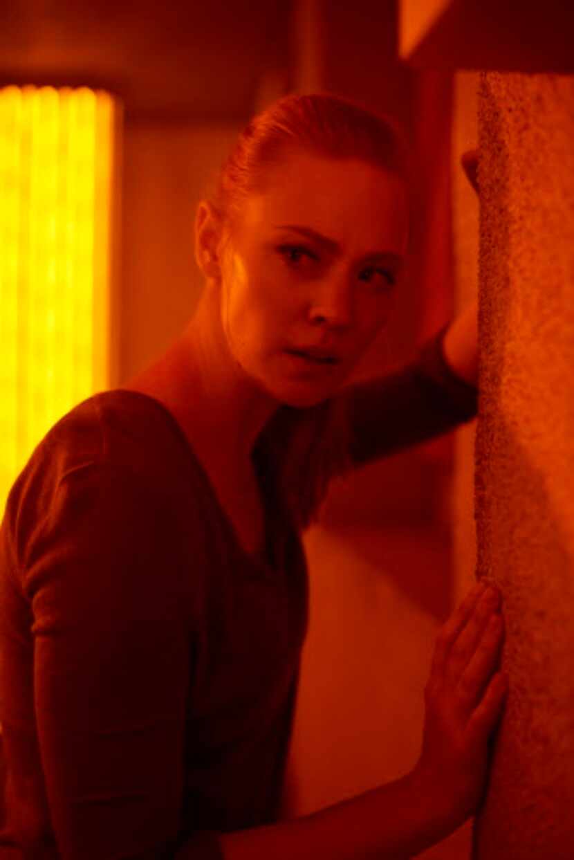 Deborah Ann Woll en Scape Room. Sony Pictures.