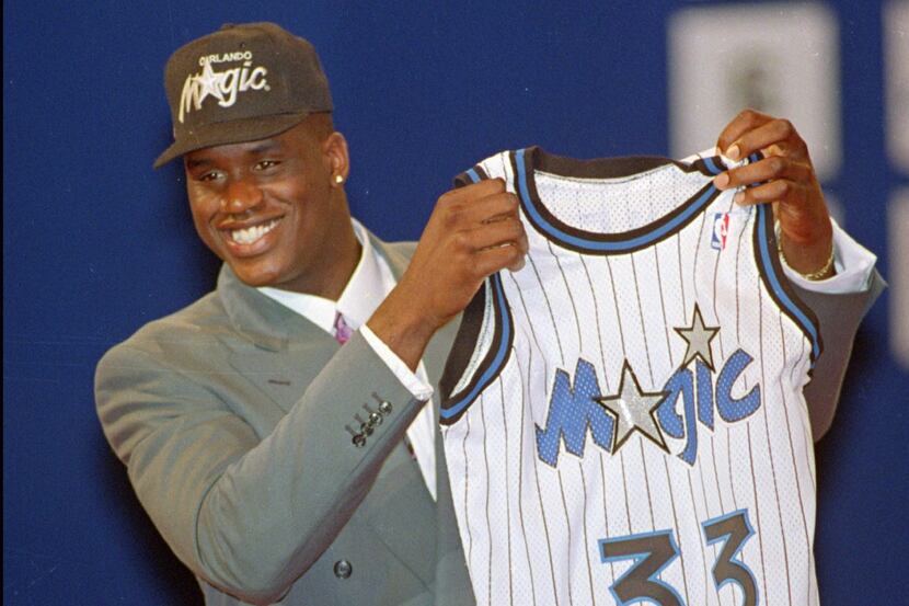 ORG XMIT: NY926 [O'NEAL 051095]  Headline: SHAQUILLE O' NEAL Caption: SPECIAL TO THE...