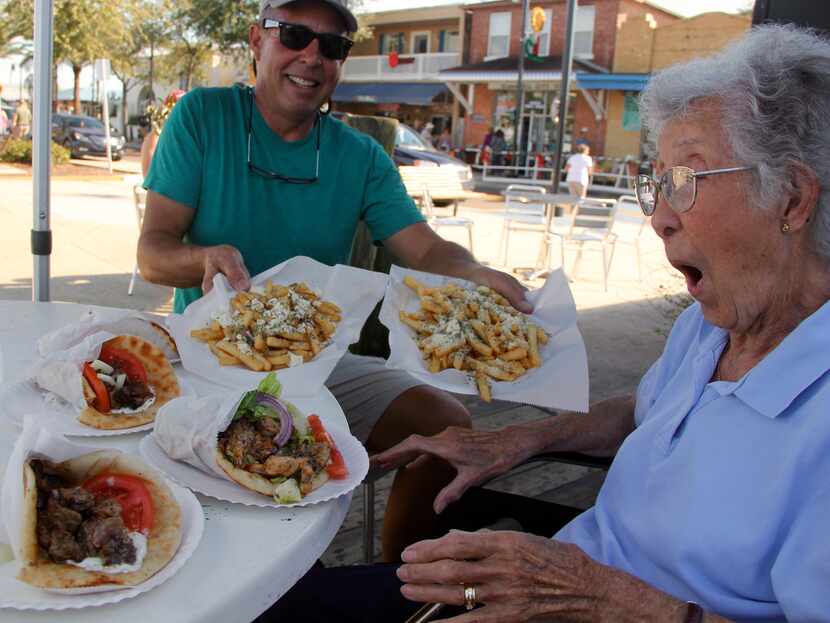 Miss Norma broadened her meal repertoire by trying foods she'd never had before, like the...