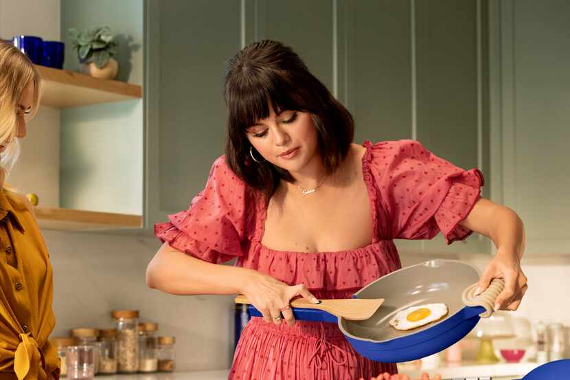 North Texas native Selena Gomez has partnered with Our Place for a cookware collection.