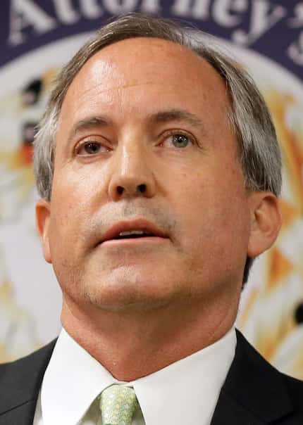 Texas Attorney General Ken Paxton (June 2017 AP File Photo)