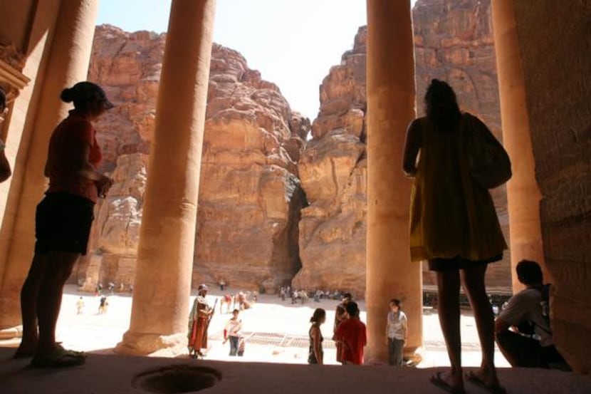 
Jordanian officials report that tourism at the ancient Nabataean city of Petra has...