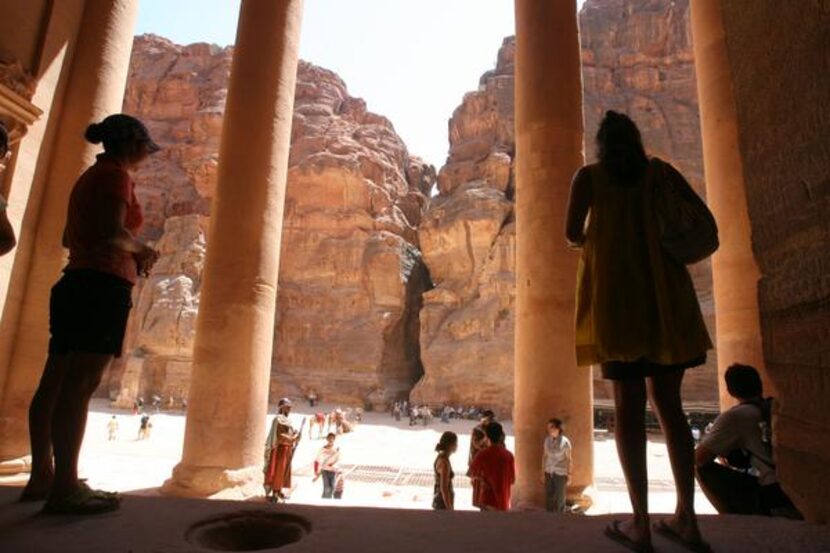 
Jordanian officials report that tourism at the ancient Nabataean city of Petra has...