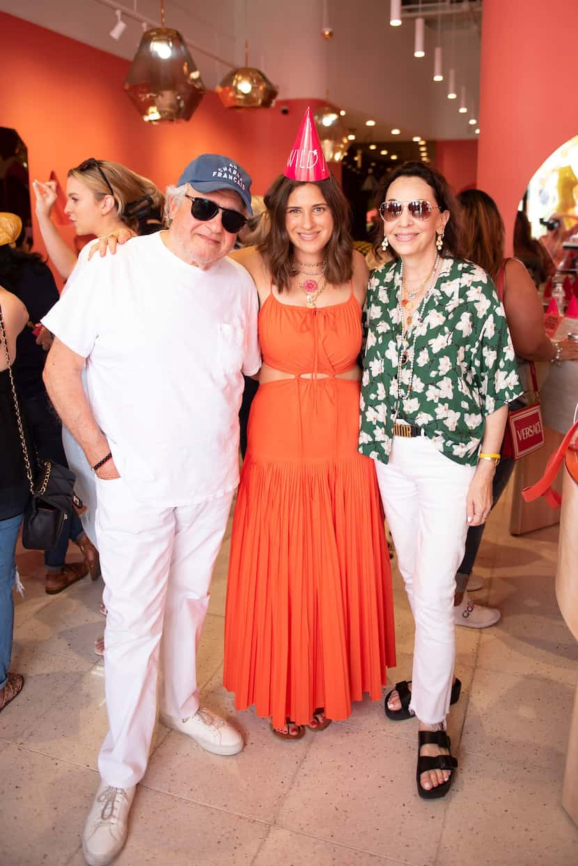 Alysa Teichman (center) photographed at Wildlike’s second birthday June 24, 2023, with her...