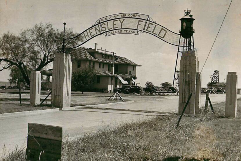 Hensley Field, shown in the late 1930s, has been home for decades to Navy operations that...