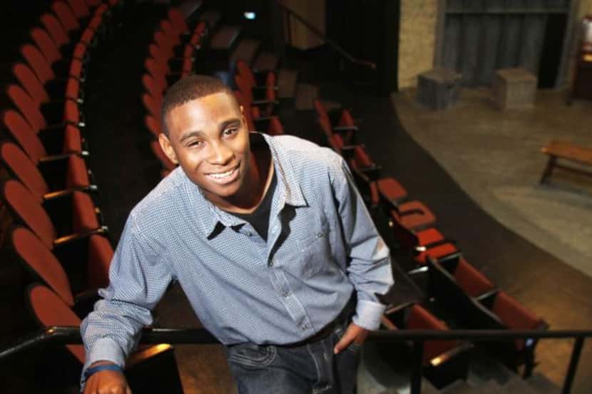 
Recent L.D. Bell grad Jordan E. Cooper, 19, is Jubilee Theatre’s artist in residence.
