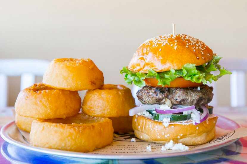 This burger could land on your doorstep.