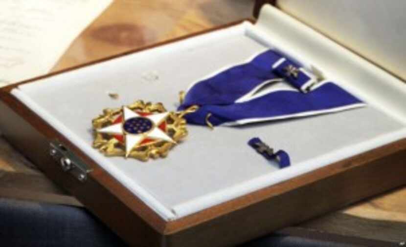  The Presidential Medal of Freedom. (Voice of America)