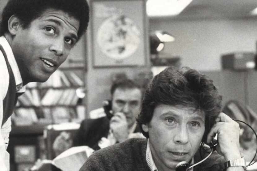 Actor Robert Walden (right) played a journalist on the TV show "Lou Grant"
