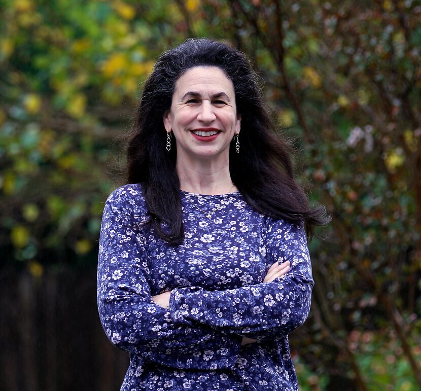 Stacey Silverman at her home in Grapevine.