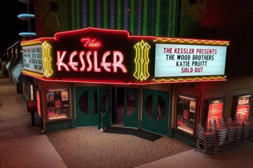 The Kessler Theater in Oak Cliff is one of many venues across America hit hard by fallout...