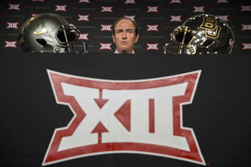 Baylor head coach Art Briles speaks during the 2015 Big 12 Conference Football Media Days...