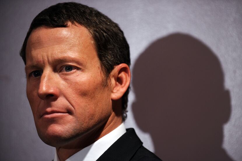 (FILES) - A picture taken on February 28, 2011 shows US cyclist Lance Armstrong attending a...
