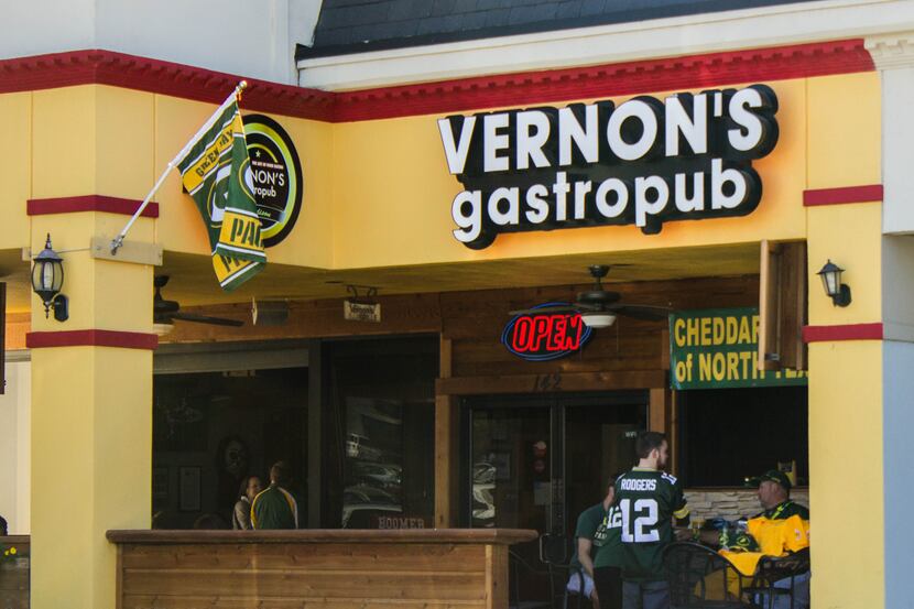 Vernon's Gastropub is located on Belt Line Road in Addison.