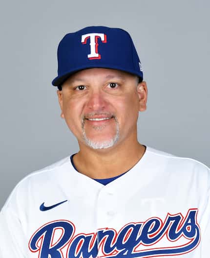 Hector Ortiz mug shot
SURPRISE, AZ - FEBRUARY 19:  First Base Coach Hector Ortiz #4 of the...