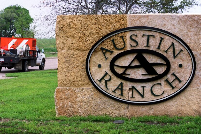 Austin Ranch is west of the Dallas North Tollway and has 1,700 acres.