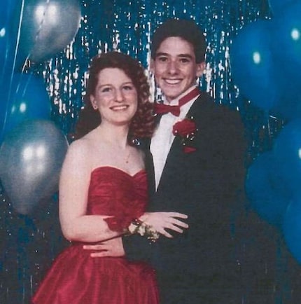 High school sweethearts. Jennifer Faith and Darrin Lopez.