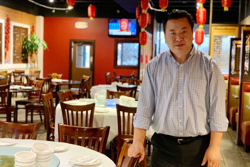 Dezmi Cao owns the Royal Sichuan restaurant in the Chinatown shopping center in Richardson.