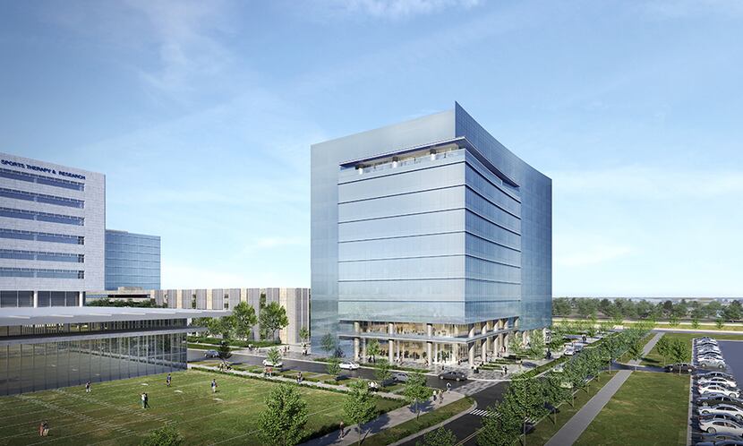 The 11-story office tower is planned in the Dallas Cowboy's Star development in Frisco.