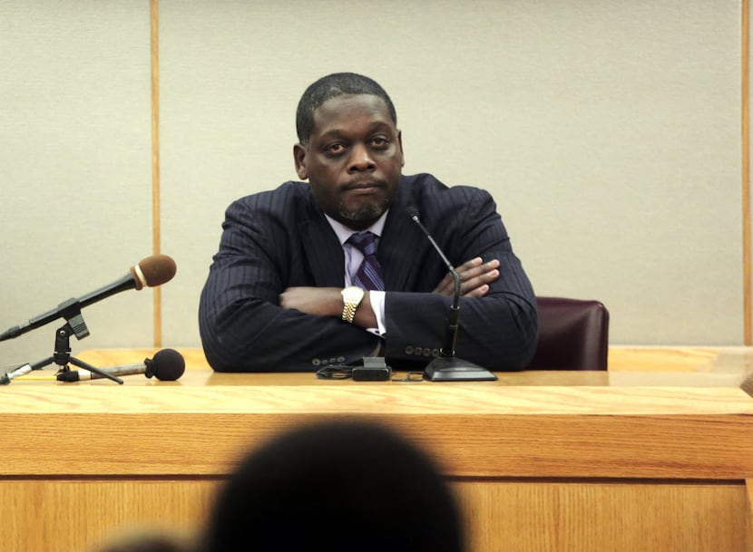 Then-Dallas County District Attorney Craig Watkins took the stand during a 2013 hearing....