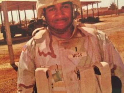 Kirk Moss as an Army logistics officer