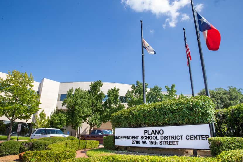 The Plano ISD building on Friday, Aug. 16, 2019. Plano ISD has moved to a pass/fail grading...