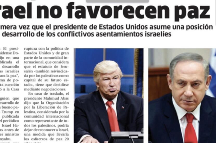 A screenshot of the El Nacional story as published in The Huffington Post.