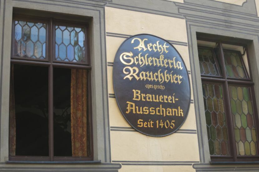 In the old town section of Bamberg, a UNESCO World Heritage Site, you'll find this sign next...