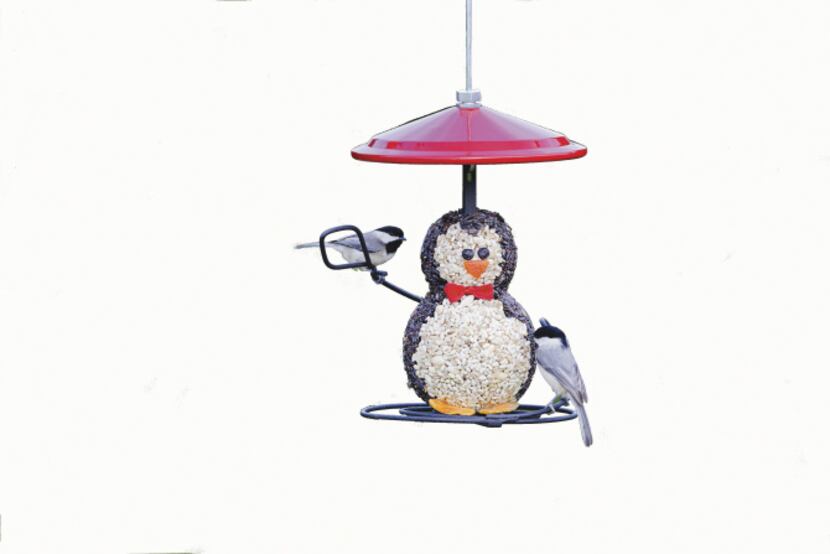 Preston the Penguin is composed of black-oil sunflower seeds, pecans, safflower and dried...