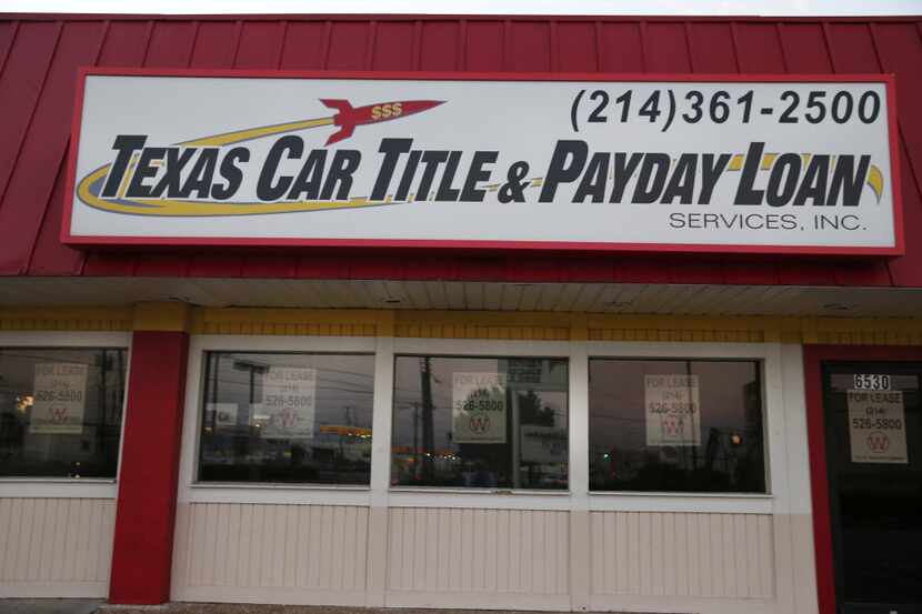 
Dozens of payday loan stores in Dallas have closed since the city passed a landmark...