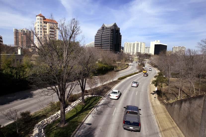 Several new apartment towers are planned along Turtle Creek between Uptown and Highland Park.