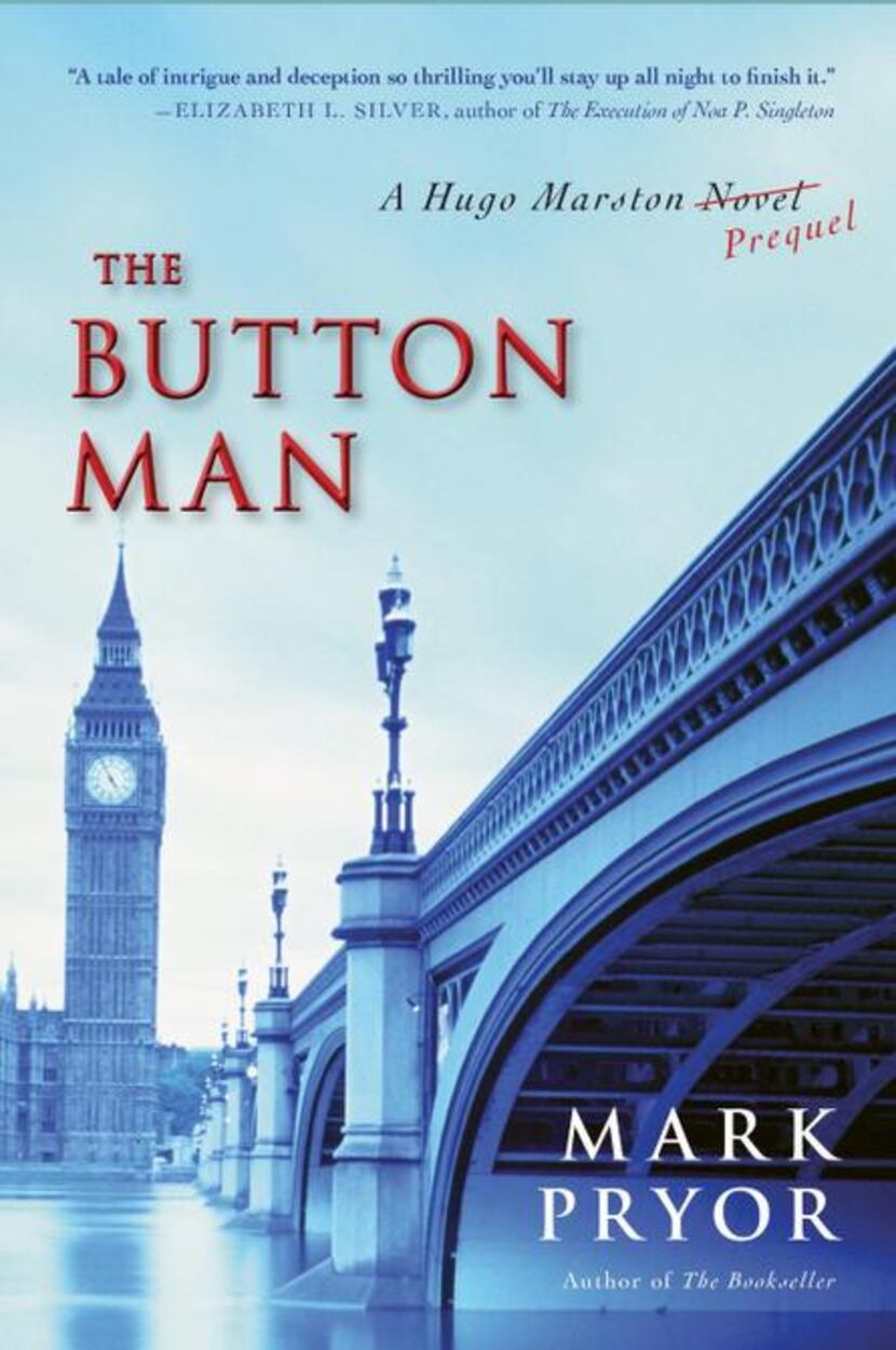 
 “The Button Man: A Hugo Marston” Mystery," by Mark Pryor
