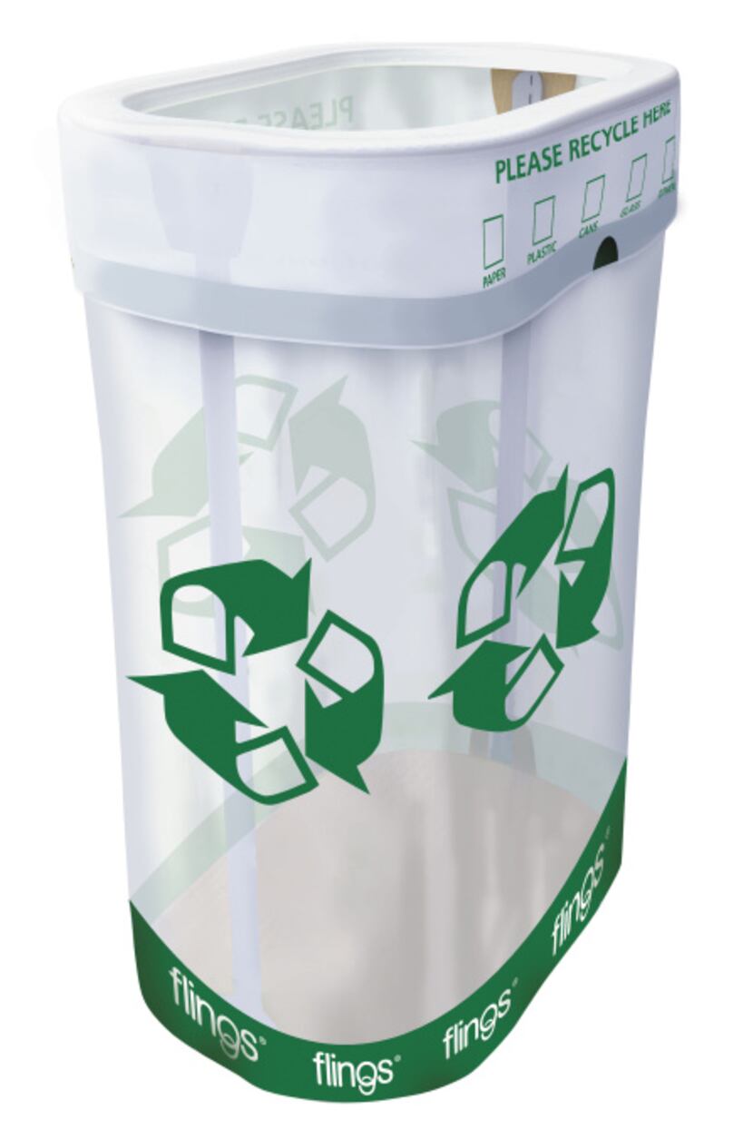 Even picnics and tailgate parties can be occasions for recycling when you bring along Flings...