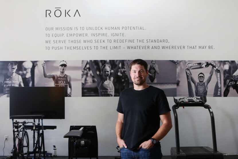 Rob Canales, co-founder and CEO of ROKA, poses for a photograph at the company's...
