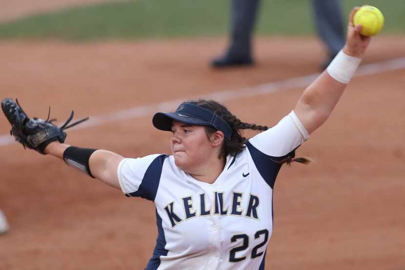 Pitcher Dylann Kaderka is 16-1 for a Keller team that is ranked No. 1 in the area in Class...
