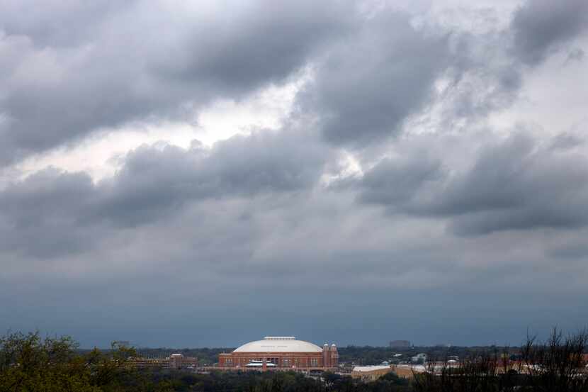 Showers passed over Dickies Areas in Fort Worth in this March 22, 2021, file photo.