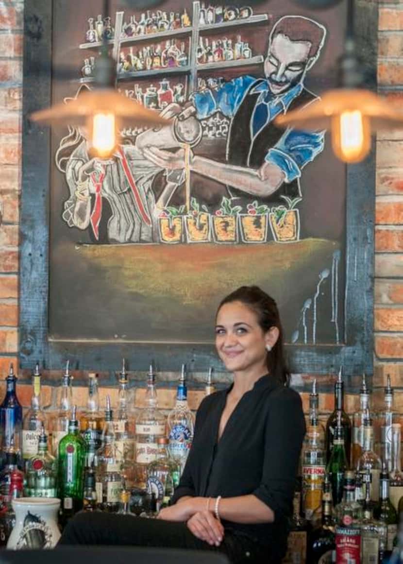 
Customers were quick to appreciate the effort Tania Lazarus put into her cocktail-themed...