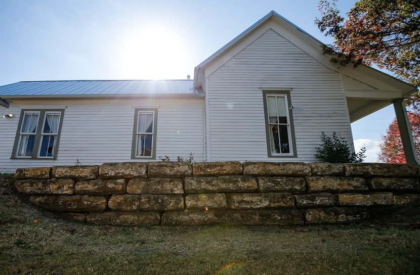 These particular rocks came from the Stodghill farm and have been placed exactly how they...