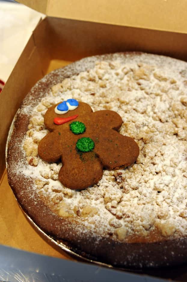 Ginger bread pumpkin pie is sold at the NorthPark Center bake sale befitting the North Texas...