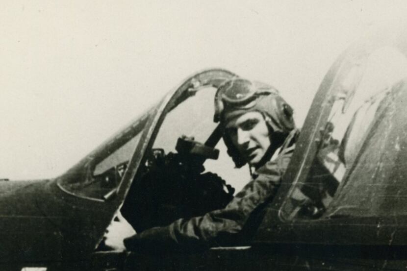 Charles L. Wilcox, as a WWII pilot