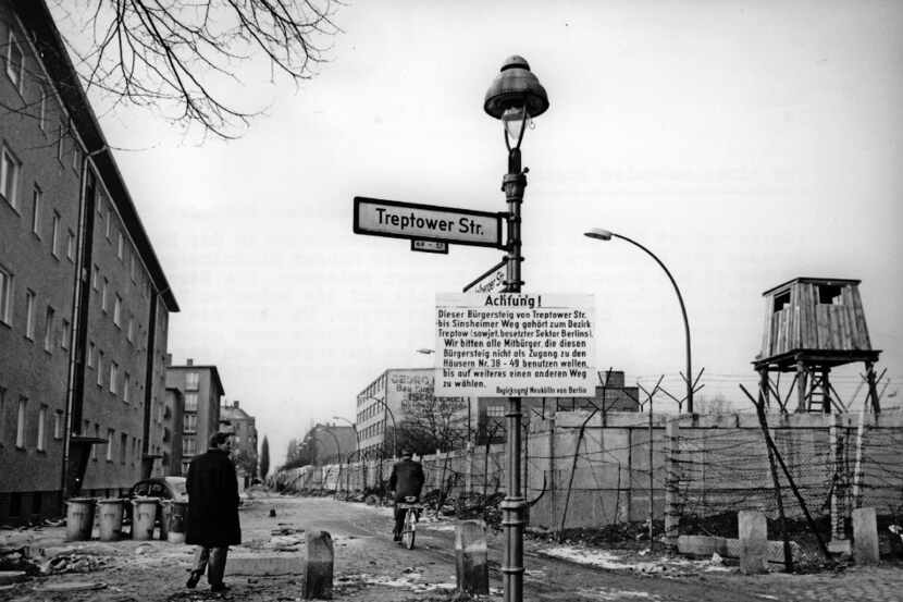 Divided down its center by the Berlin Wall, Heidelberger Strasse became known as the "Street...