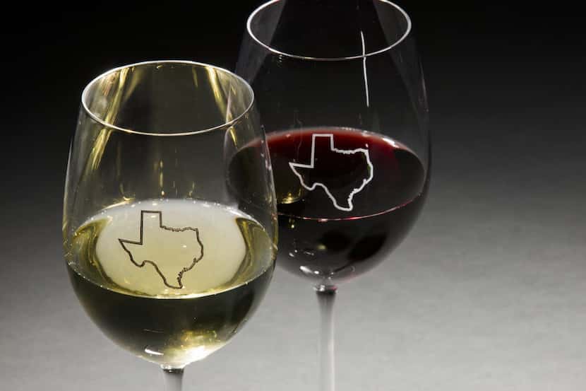 Texas wines as photographed in the studio on Wednesday, September 16, 2015 at The Dallas...