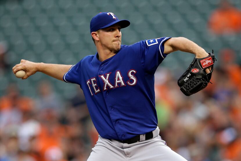 Rangers pitcher Ross Wolf allowed a pair of bases-empty homers in six innings, which was one...