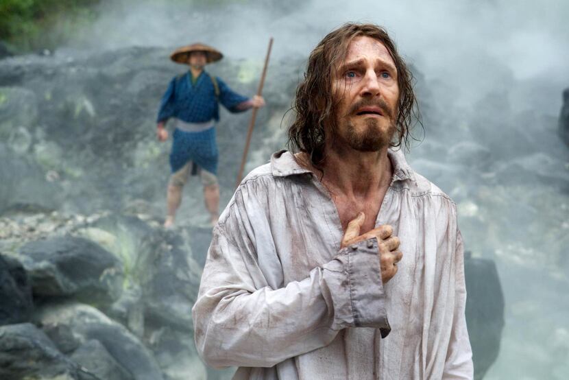Liam Neeson in "Silence." Kerry Brown, Paramount Pictures