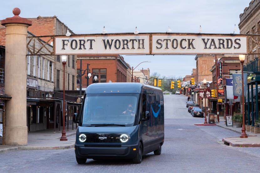 Designed and built in partnership with Rivian, Amazon s first custom electric delivery...